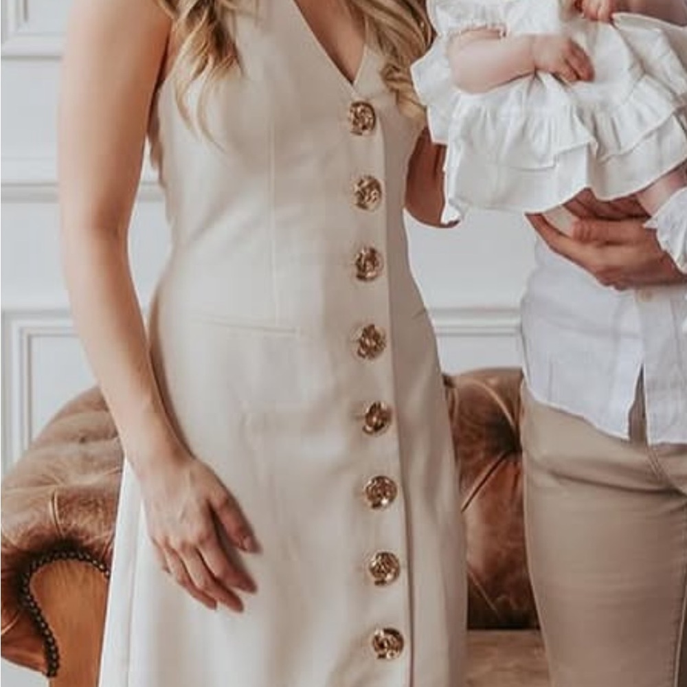 Wolf gang • idira maxi dress in ivory - XS - Picture 5 of 12